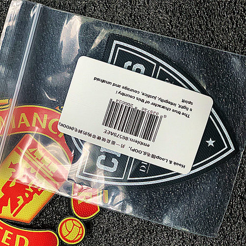 欧洲美洲俱乐部logo魔术贴徽章士气章服饰贴DIY定做设计来图制作 - 图1