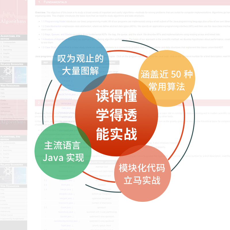 算法 第4四版 算法领域经典教程数据结构程序调试方法技巧书数据结构分析程序设计方法教程Python语言编程教材计算机应用基础书籍 - 图1