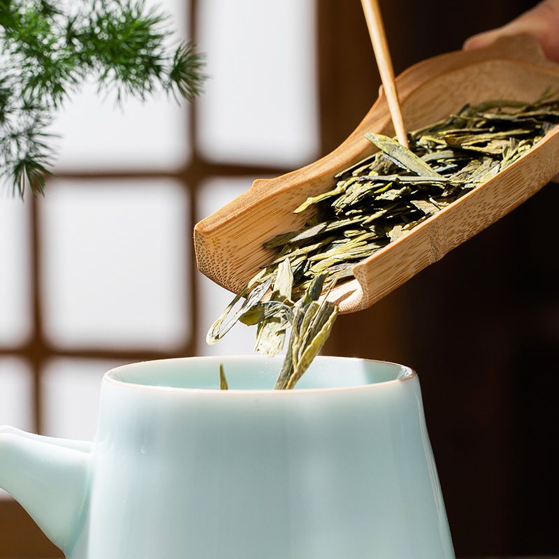 张一元茶叶2024年尚客系列新茶绿茶春茶二级龙井茶袋茶50g