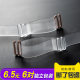 6 ຄູ່ຂອງ matte widened adjustable anti-slip ສາຍບ່າໂປ່ງໃສ
