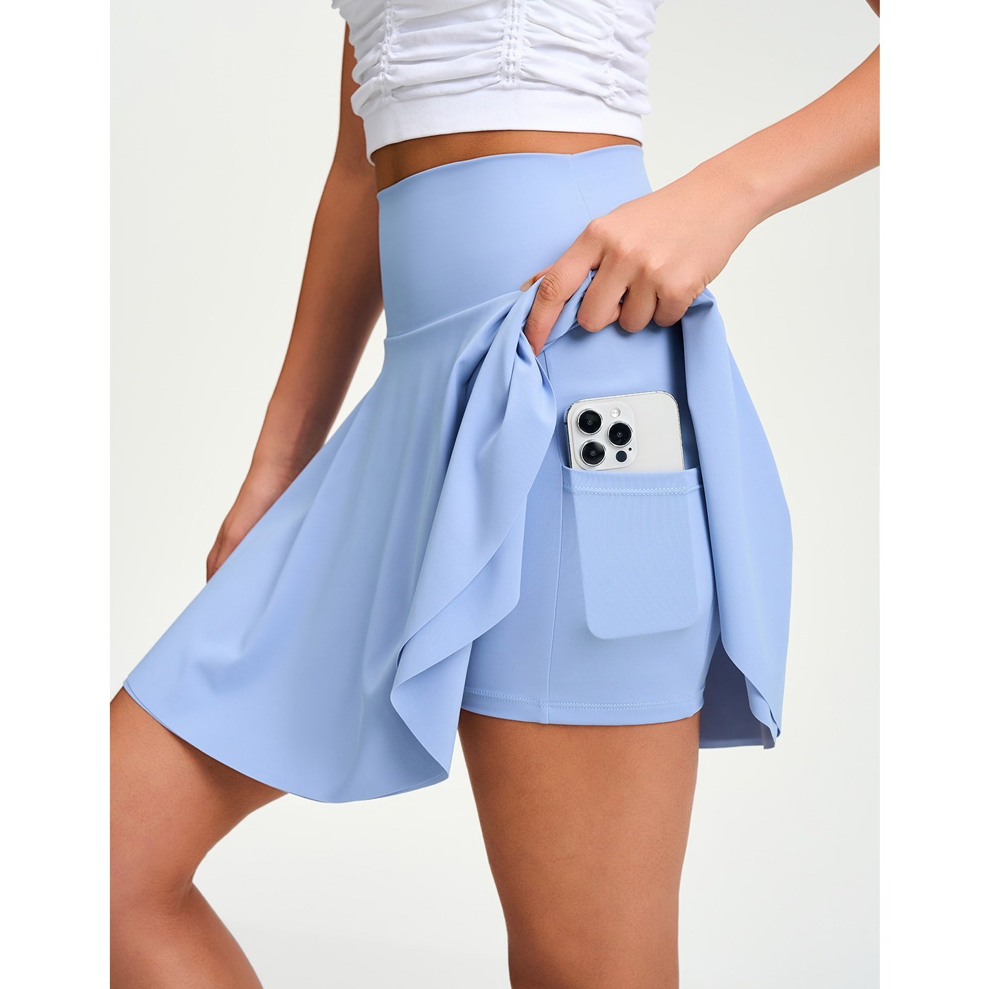 瑜伽短裙女夏季高腰健身运动网球半身裙新款裙子百褶裙防走光外穿,淘宝优惠券,粉丝福利购,淘宝优惠卷