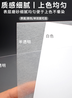热缩片diy半透明热缩纸