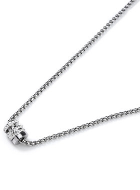 情侣街头风亮钻钛钢配饰挂链