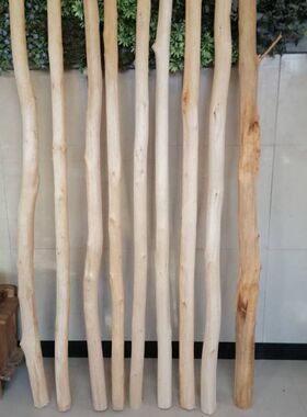 原木干树枝服装店实木挂衣杆干花配件创意家居民宿摆件橱窗装饰
