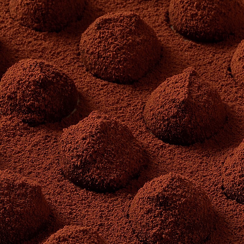 法国进口truffettes乔慕松露形黑巧克力礼盒(70%可可)288g - 图1