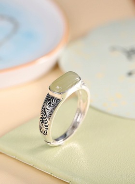 复古宫廷风戒指女s925银