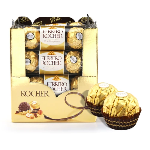 Ферреро шоколадная подарочная коробка установлена ​​T48 Pilot Sugar Sugar Bulk Sand 3 зерновые подарочные сеть красные закуски