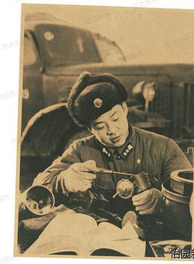 为人民服务 雷锋海报 酒吧客厅装饰画 复古牛皮纸海报 挂画