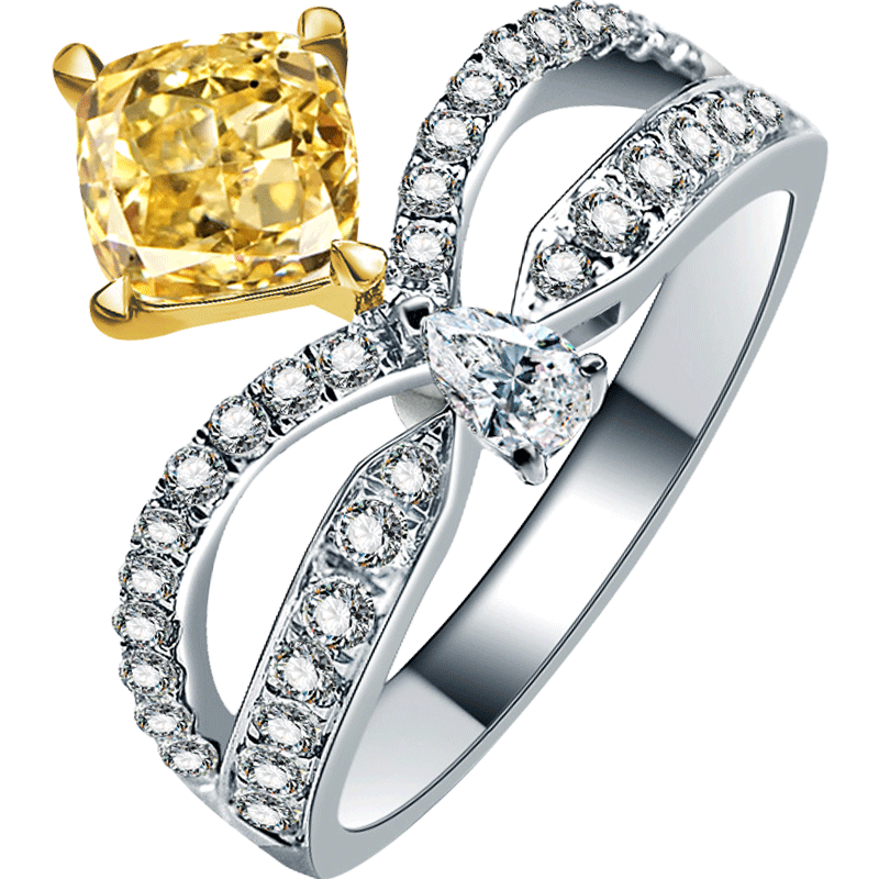 朱诺赫拉皇冠新款1克拉仿女钻戒指 朱诺赫拉戒指/指环