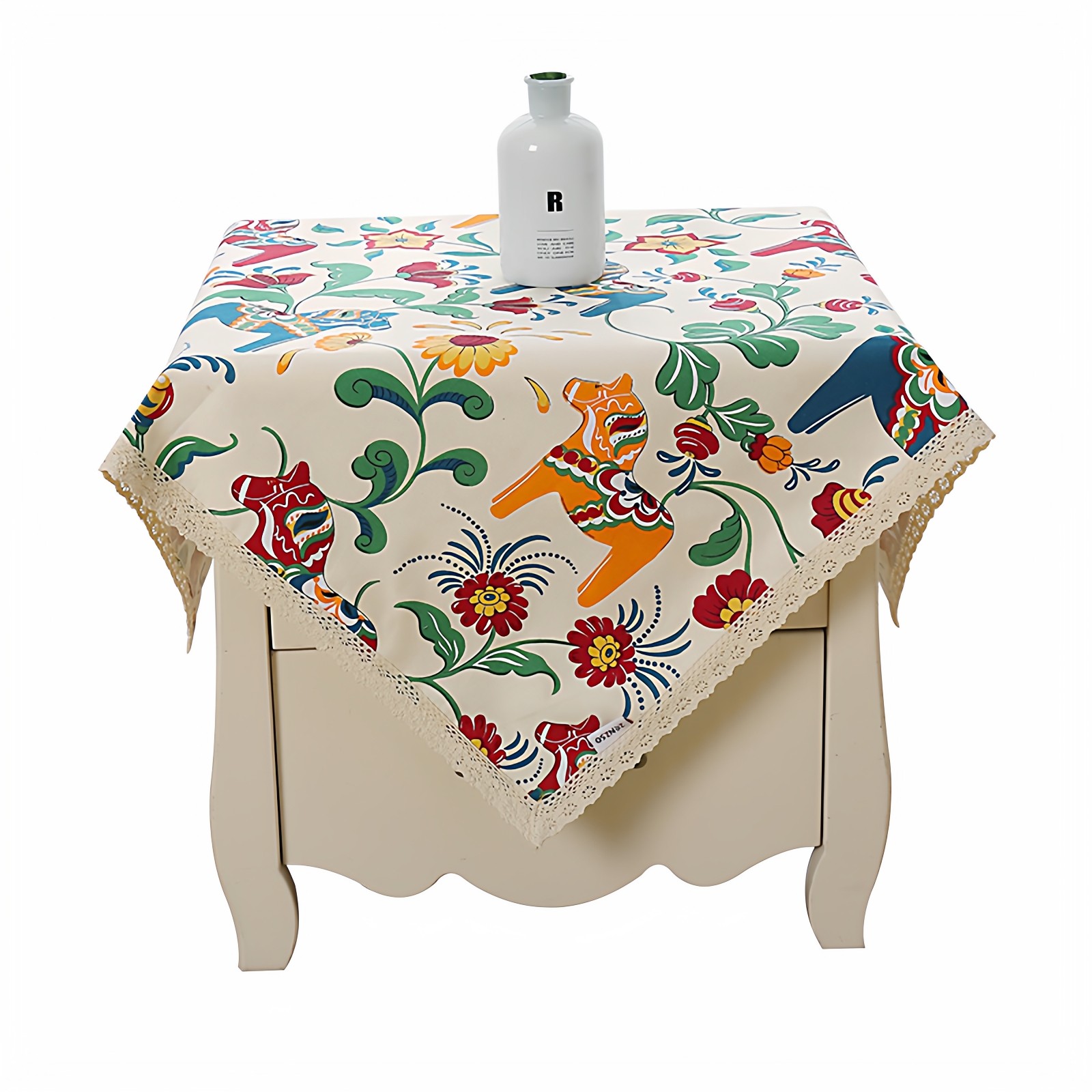 桌布田园全棉空调冰箱洗衣微波炉打印机扫地机床头柜罩巾盖布艺,淘宝优惠券,粉丝福利购,淘宝优惠卷