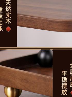 三层超大容量！实木化妆品收纳架