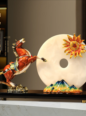 马年送礼佳品！马到成功中式摆件