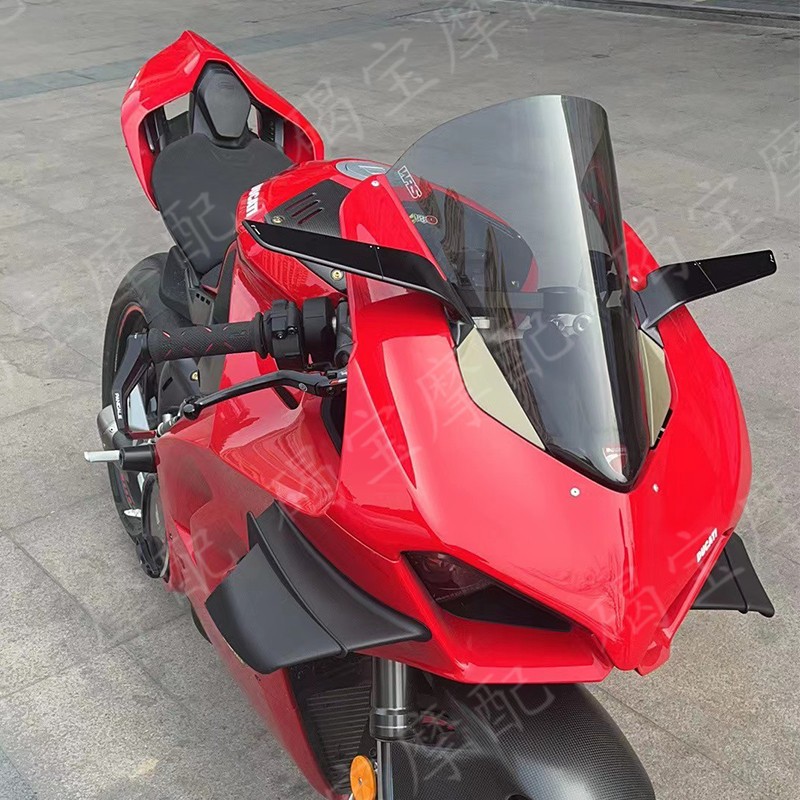 杜卡迪Panigale V2/V2b/V4/V4s风挡V4R 2018-2023年 竞技加高挡风 - 图0