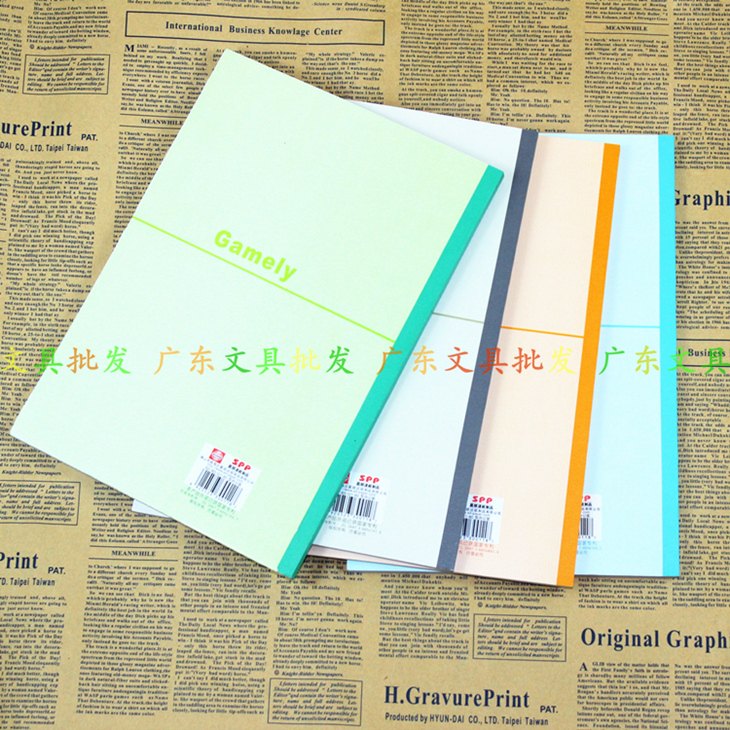 A6a5b5a4 single line student stationery business notebook