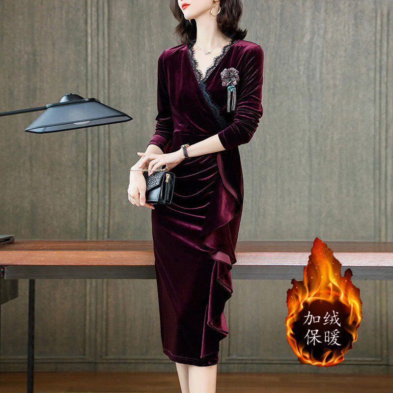 喜婆婆婚宴装女高端妈妈结婚礼服2024年时尚洋气高贵年轻款连衣裙