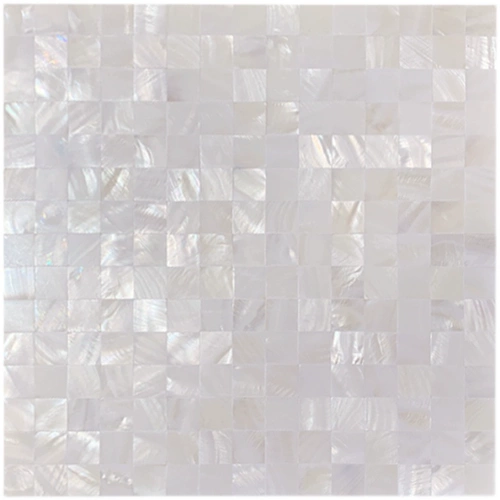 Раковина мозаичная плитка белая натуральная закрытая гостиная