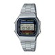 Casio watch men's retro small square small silver nugget student sports waterproof women's watch electronic watch A168WA-1