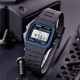 CASIO Casio watch small square retro student waterproof men's and women's electronic watch unisex small square watch f91w