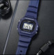 CASIO Casio watch for male and female students w218h waterproof sports square dual display electronic watch W-218H-2A