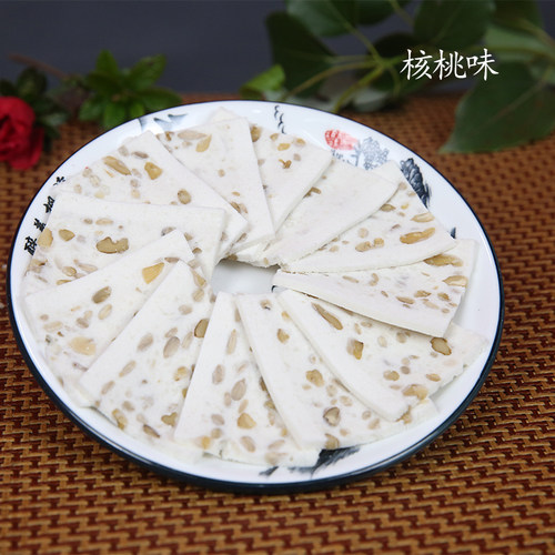 西塘芡实糕八珍糕软糯花粉糕水乡核桃糕枫泾传统点心特产糕点包邮 - 图0