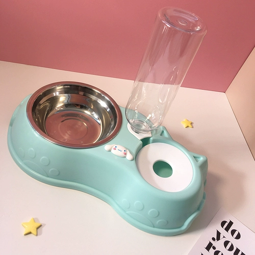 Собачья бассейн для собачья чаша напиток вода интегрированная кошачья чаша кошка миска Любовь домашние животные Авто напиток вода собаки плюшевые кошки продукты