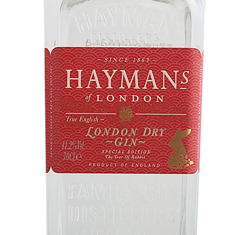 海曼金酒伦敦干金酒杜松子鸡尾酒进口Hayman's London Dry Gin-图0