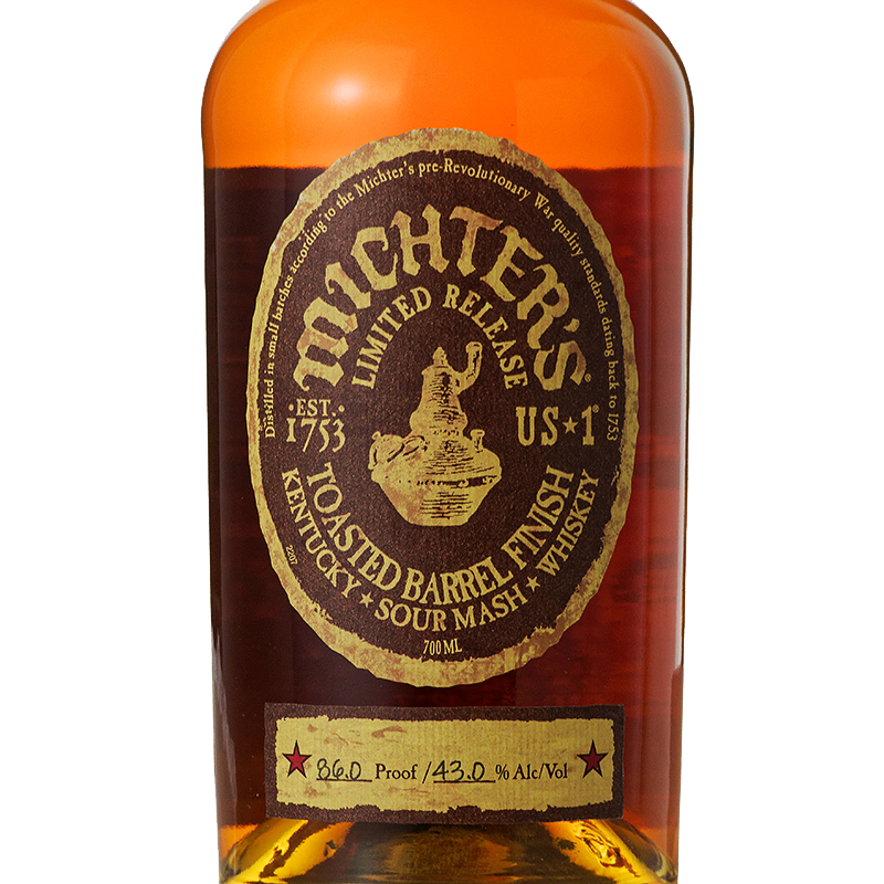 酩帝诗US*1烤桶酸麦芽威士忌 美国原装进口洋酒700ml Michter's - 图0