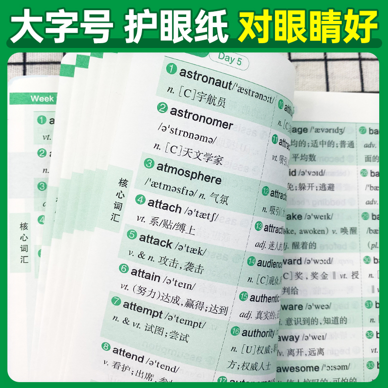 2024晨读晚练高考英语3500词高中英语必背范文59篇新高考词汇句型语法全解随身必背高中英语单词记背神器听力默写本高分写作模板 - 图2