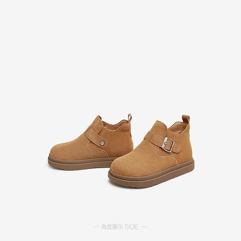 专柜正品百思图2024秋冬款女高帮全包勃肯鞋平底吐司单鞋BG577DD4,淘宝优惠券,粉丝福利购,淘宝优惠卷