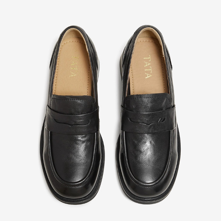 专柜正品他她2026春款女鞋小皮鞋时尚休闲鞋乐福鞋豆豆鞋JZY01AA6,淘宝优惠券,粉丝福利购,淘宝优惠卷