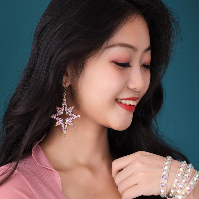 肚皮舞配饰耳环舞台演出舞蹈道具百搭时尚拉丁舞耳饰新款日常可戴,淘宝优惠券,粉丝福利购,淘宝优惠卷