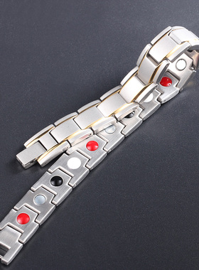 六字真言金色复古手链霸气情侣