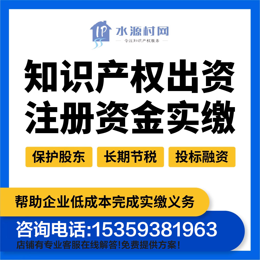 全国企业知识产权实缴注册资本资验无形资产评估技术入股专利购买 - 图3