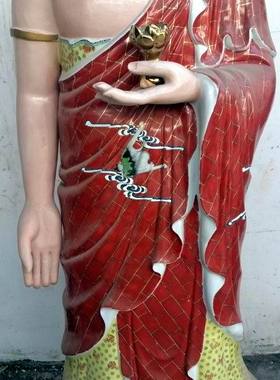 阿弥陀佛雕塑陶瓷供奉如来佛祖像