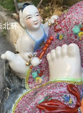 五子罗汉五子登科人物雕塑工艺品