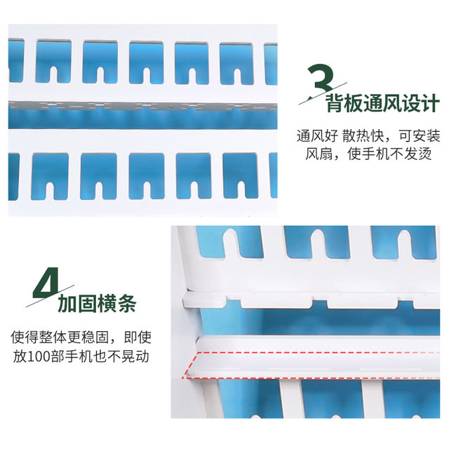 Store manager recommends universal mobile phone charging stand for office desks