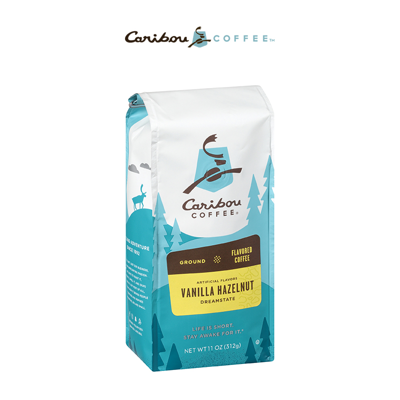 Caribou Coffee-香草榛果 Vanilla Hazelnut 中度烘焙咖啡粉 312g - 图0