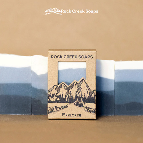 Rock Creek Soaps-探索者 Explorer 清洁保湿男女香皂沐浴皂 118g - 图0