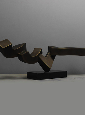 雕塑艺术装饰品客厅玄关轻奢摆件