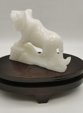 天然摆件小号上山虎