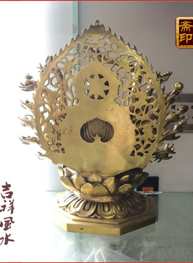 纯铜千手观音菩萨密宗准提佛母