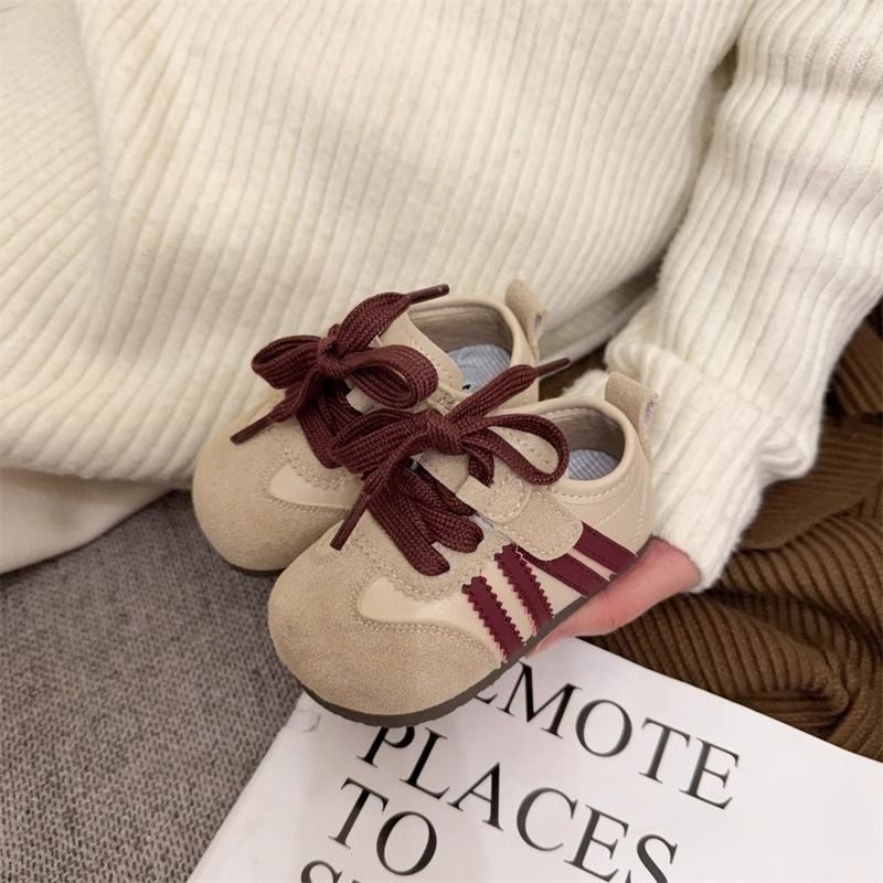 宝宝运动鞋春季款单鞋反绒牛皮防踢软底豆豆鞋男女童1-3岁阿甘鞋,淘宝优惠券,粉丝福利购,淘宝优惠卷