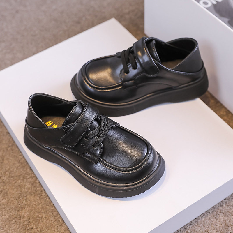 儿童小皮鞋女童2025年春季新款英伦风男童宝宝乐福鞋学生鞋单鞋,淘宝优惠券,粉丝福利购,淘宝优惠卷