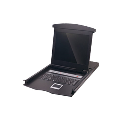 LANBE/蓝宝 AS-9100LG 多功能切换器/单口19寸机架式LCD KVM控制 - 图3