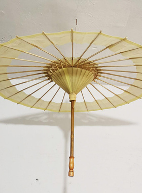 伞灯镂空餐厅吊顶日式古风纸伞
