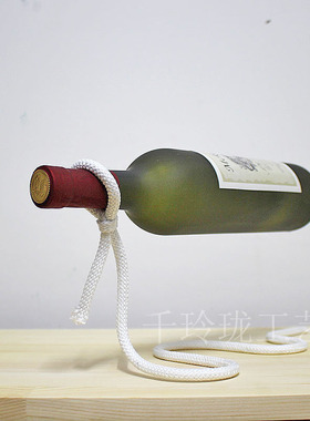 简约红酒架摆件创意客厅新居展示柜家居电视柜摆设悬浮酒柜装饰品