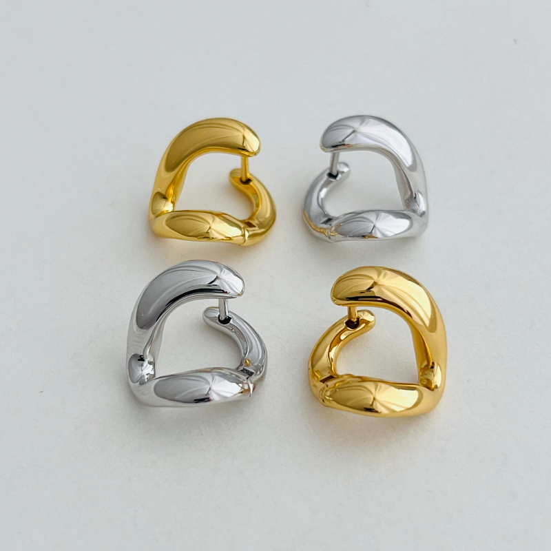 W&SILVER通体925纯银镀白金耳扣小众高级质感时尚简约百搭耳饰,淘宝优惠券,粉丝福利购,淘宝优惠卷