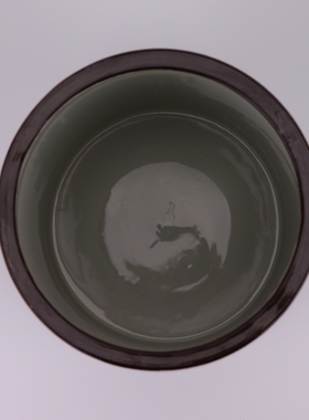 景德镇陶瓷缠枝喜字纹笔筒香炉毛笔桶中式大号书法文房四宝装饰