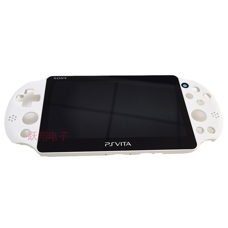 PSV2000液晶总成 PSVITA 2000显示屏带框上盖机壳替换外壳屏 蓝黑 - 图1