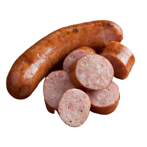 德式蒜味香肠烤肠纯肉Knobi Wurst西餐三明治腊肠啤酒肠油煎肠1kg - 图3